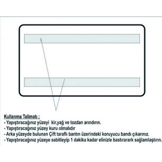 Akrilik Masa Numarası Peçetelik Sarı - Siyah