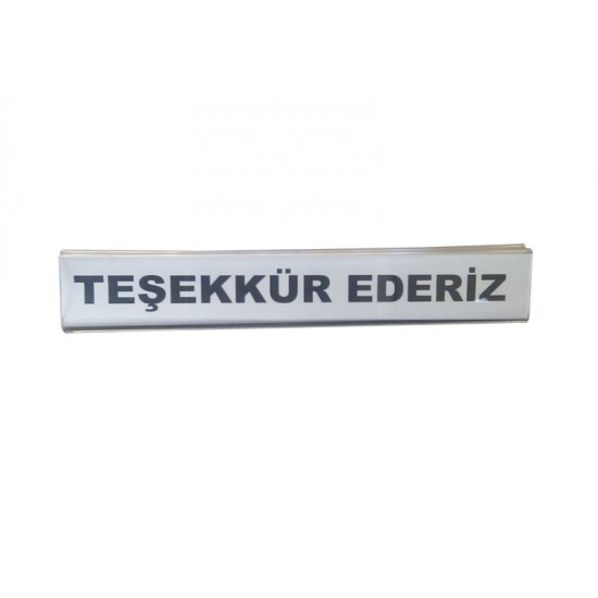 Teşekkür Ederiz Ayracı